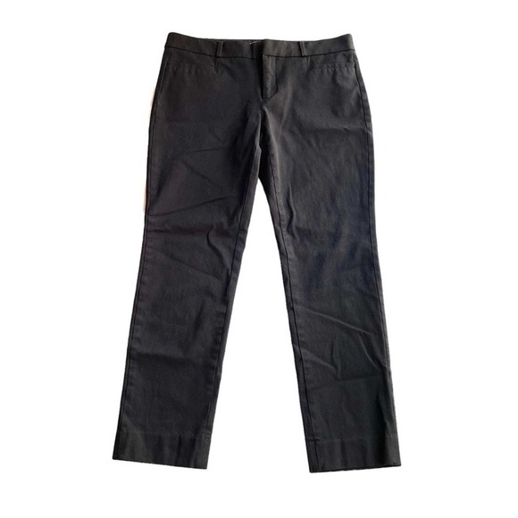 Banana Republic Sloan Cropped Trouser Pant Black Size 6 Workwear - Picture 7 of 7